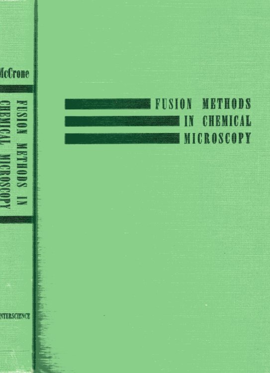 Fusion Methods in Chemical Microscopy