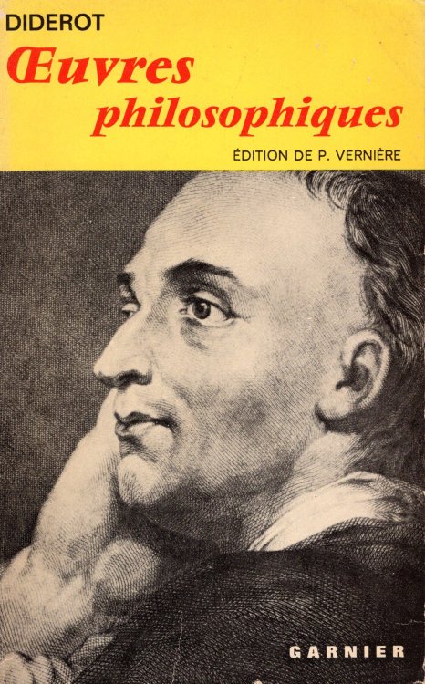 Oeuvres philosophiques de Diderot