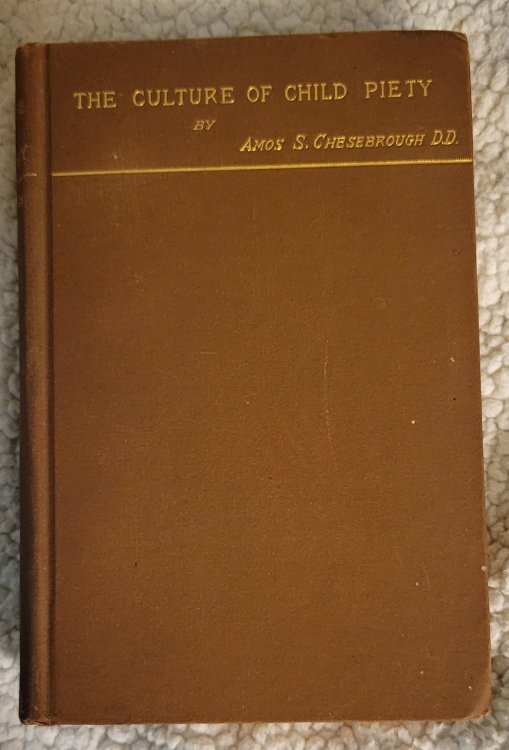 Culture of Child Piety: The Obligations of the Churches in Respect to This Culture, with Reference to The Special Responsibilities and Opportunities of Pastors for its Oversight and Conduct