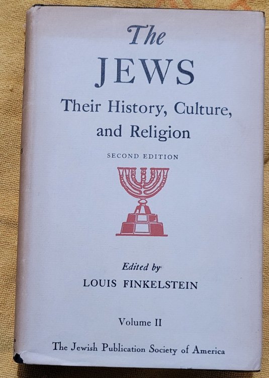 The Jews: Their History, Culture, and Religion (Volume II)