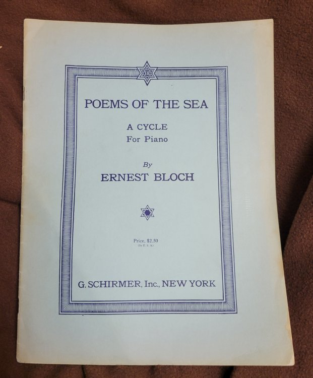 Poems of the Sea: a Cycle of Three Pieces for Piano