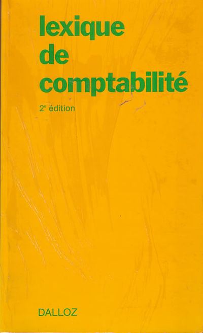 Lexique de comptabilite