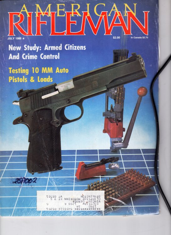 American Rifleman (Magazine): July 1988, Vol 136 No. 7