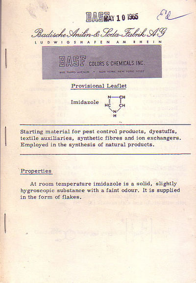 Imidazole - Provisional Leaflet