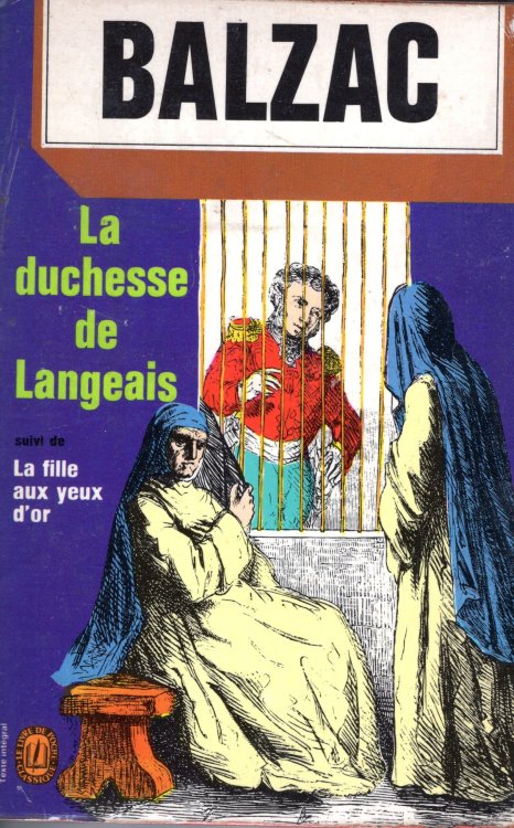 La duchesse de Langeais suivi de La fille aux yeux d'or