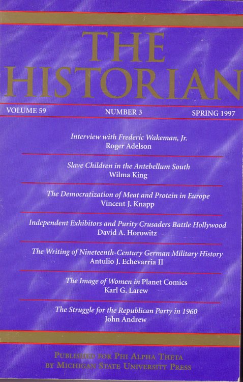 The Historian, Volume 59, Number 3, Spring 1997