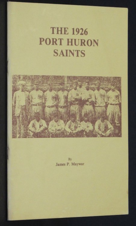The 1926 Port Huron Saints
