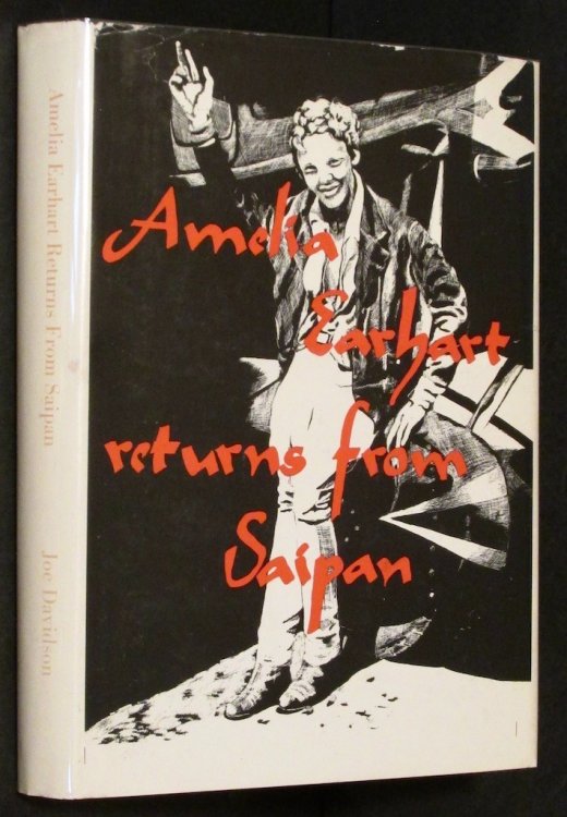 Amelia Earhart returns from Saipan