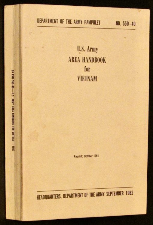 Us Army Area Handbook for Vietnam