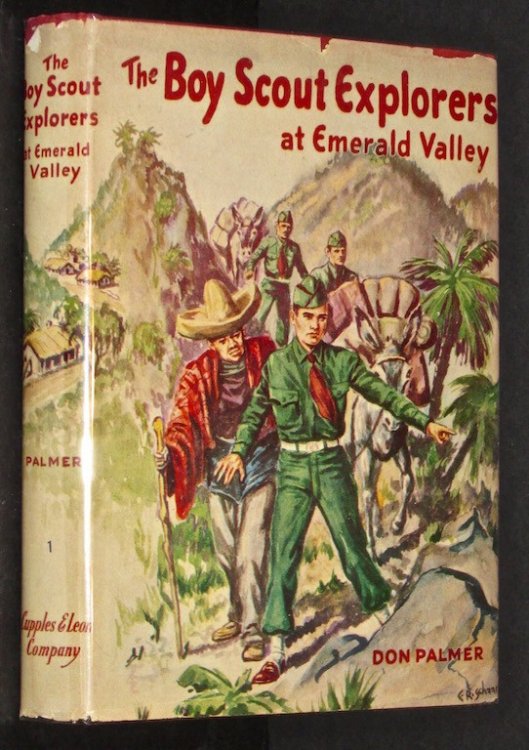 Boy Scout Explorers at Emerald Valley