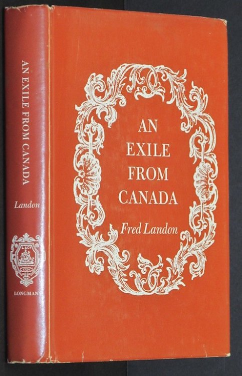 An Exile From Canada - to Van Diemen's Land [Hardcover] by Landon, Fred