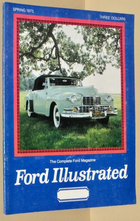 Ford Illustrated. Volume One Number One, Spring 1975