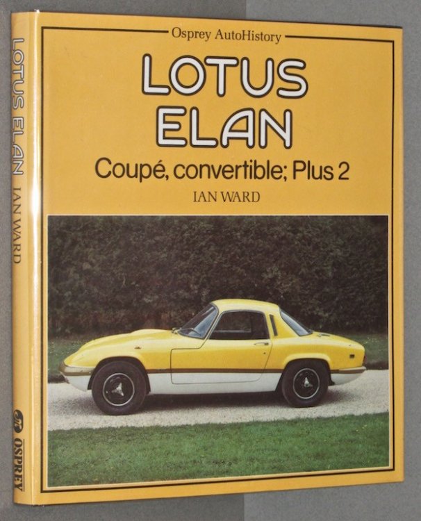 Lotus Elan (Osprey autohistory) by Ward, Ian