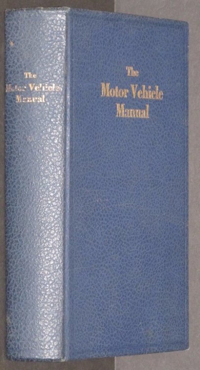 The motor vehicle manual,