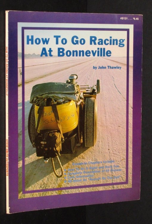 How to go racing at Bonneville