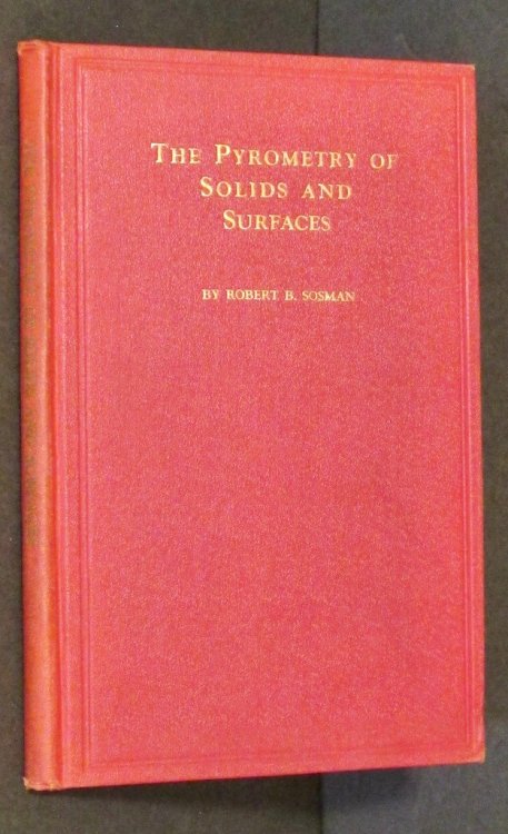 The Pyrometry of Solids and Surfaces.