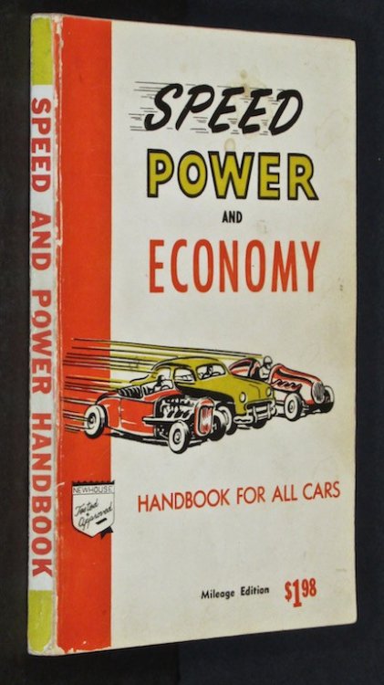 Speed Power and Economy Handbook For All Cars