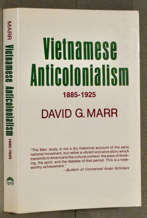 Vietnamese Anticolonialism, 1885-1925
