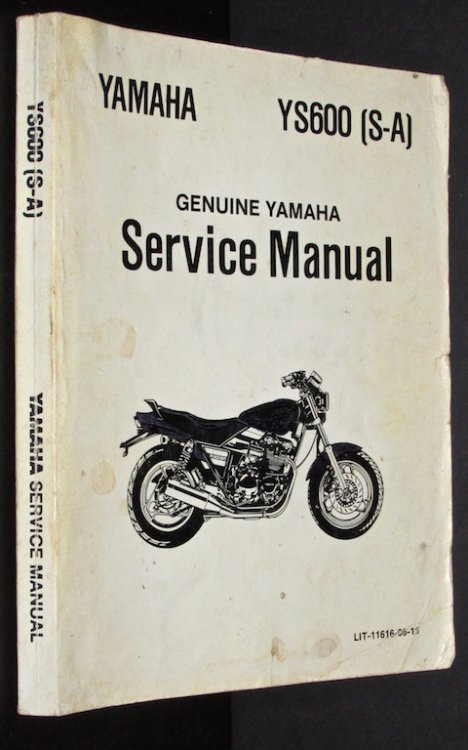 1988 YAMAHA MOTORCYCLE YS600 (S-A) LIT-11616-06-16 SERVICE MANUAL (388)