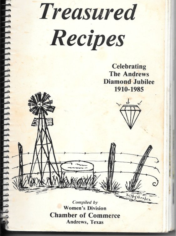 Treasured Recipes Celebrating the Andrews Diamond Jubilee 1910 - 1985