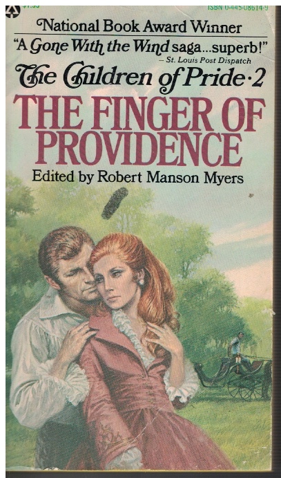 The Finger Of Providence Book 2 - a True Story of Georgia and the Civil War 1857-1860