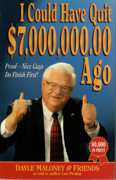 I Could Have Quit $7,000,000. Ago Proof Nice Guys Do Finish First