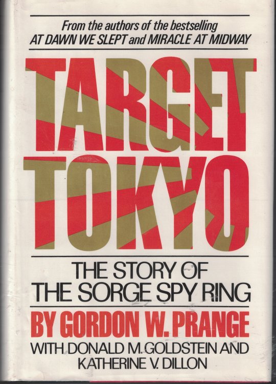 Target Tokyo Story Of The Sorge Spy Ring