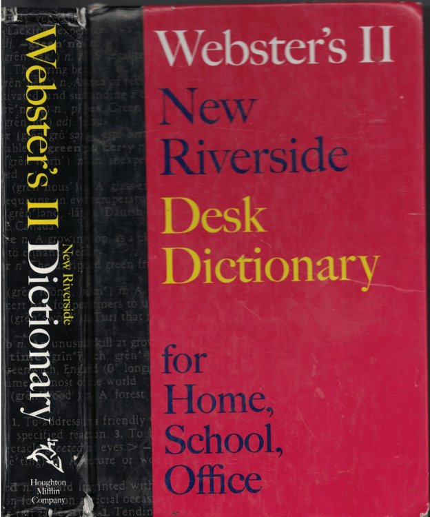 Image for Webster's II New Riverside Desk Dictionary - Home and Office Edition Webster's II New Riverside Desk Dictionary - Home and Office Edition