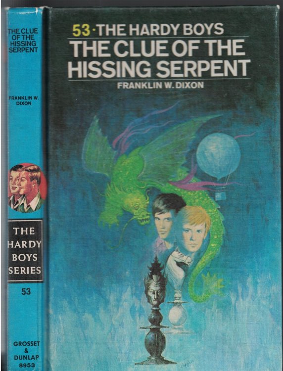 Clue of the Hissing Serpent Book 53