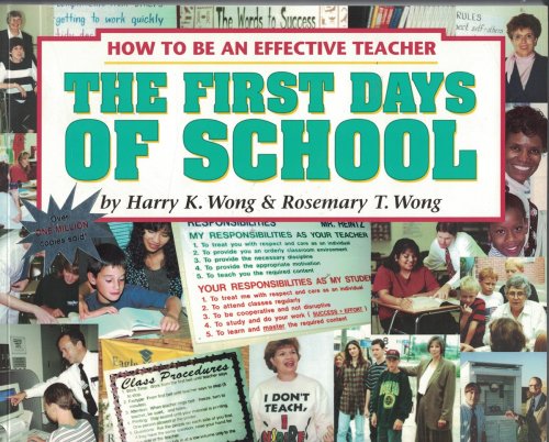 First Days of School - How to be an Effective Teacher
