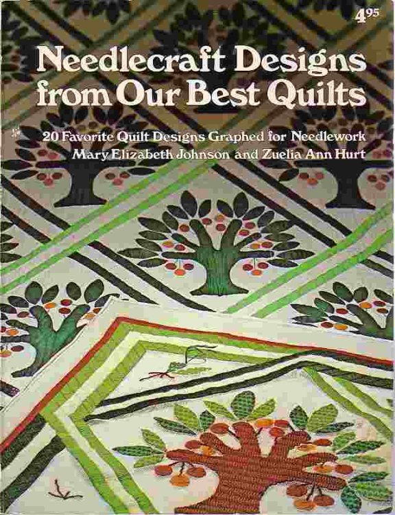 Needlecraft Designs Form Our Best Quilts 20 Favorite Quilt Designs Graphed for Needlework
