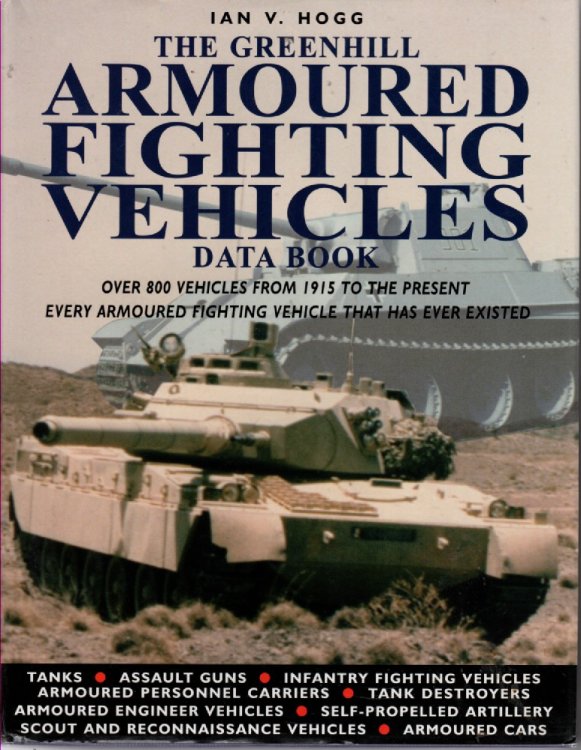 The Greenhill Armoured Fighting Vehicles Data Book Over 800 Vehicles from 1915 to the Present