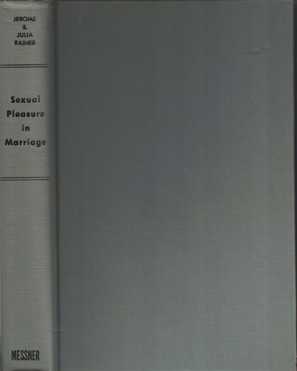 Sexual Pleasure in Marriage