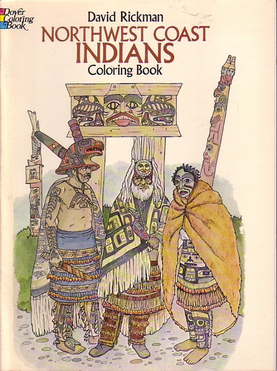 Northwest Coast Indians Coloring Book