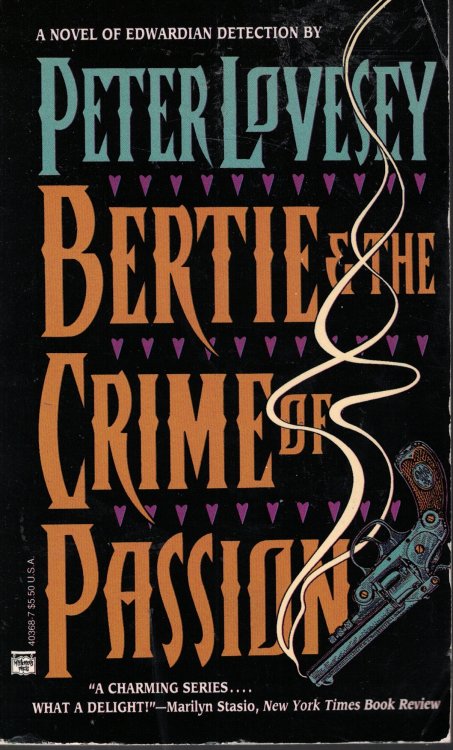 Bertie And The Crime Of Passion Edwardian Detection