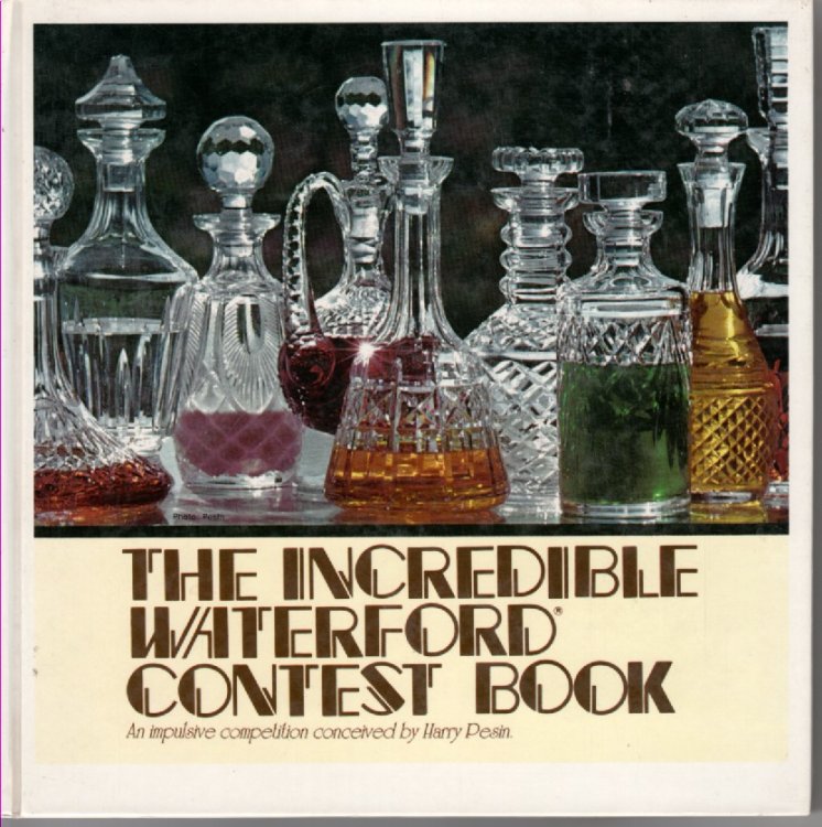 Image for Incredible Waterford Contest Book Incredible Waterford Contest Book