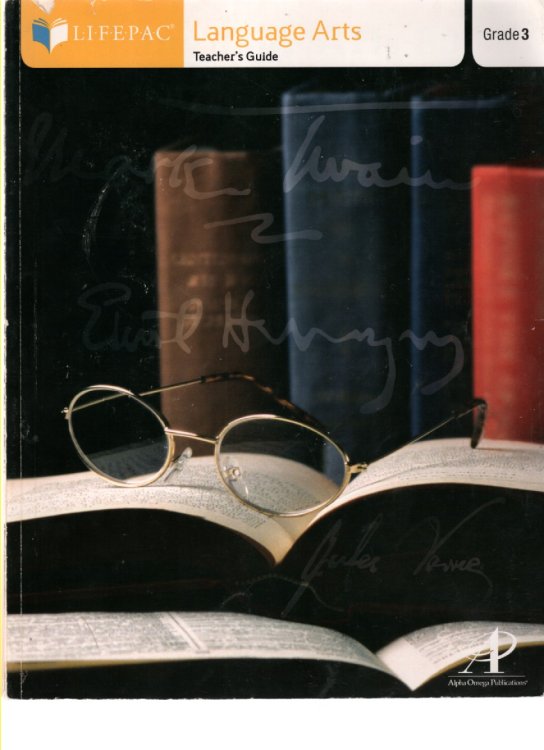 Language Arts 300 Teacher's Guide