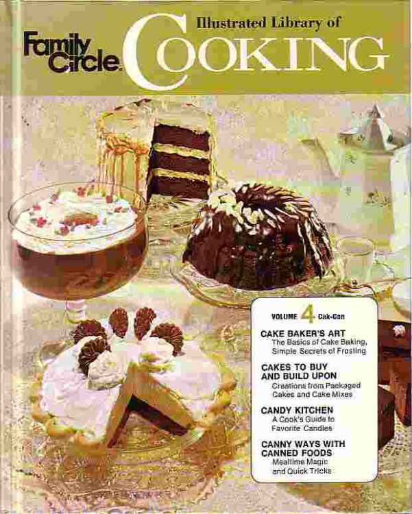 Family Circle Illustrated Library Of Cooking Cak - Can