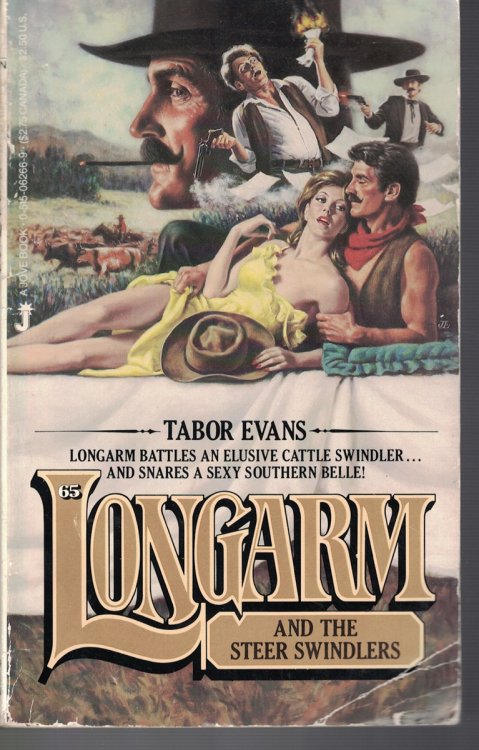 Longarm and the Steer Swindlers Book 65