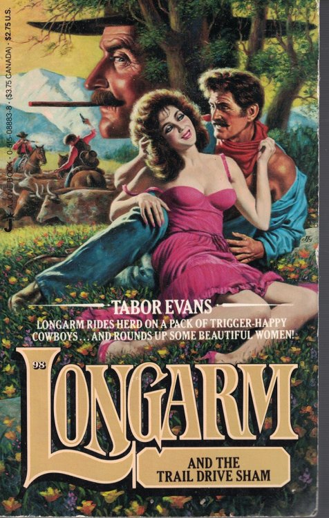 Longarm and the Trail Drive Sham Book 98