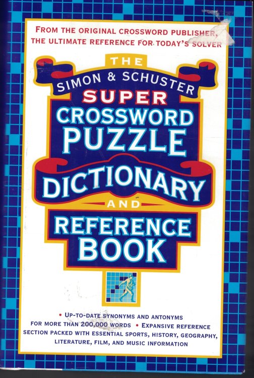 Super Crossword Puzzle Dictionary And Reference Book