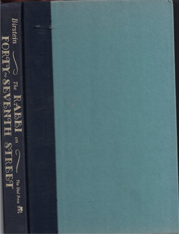 Rabbi On Forty Seventh Street Story of Her Father
