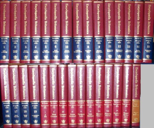 The Encyclopaedia Britannica Macropaedia Knowledge In Depth 19 Volumes Set (Used Set)