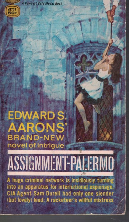 Assignment Palermo Fawcett Gold Medal Book #d1753