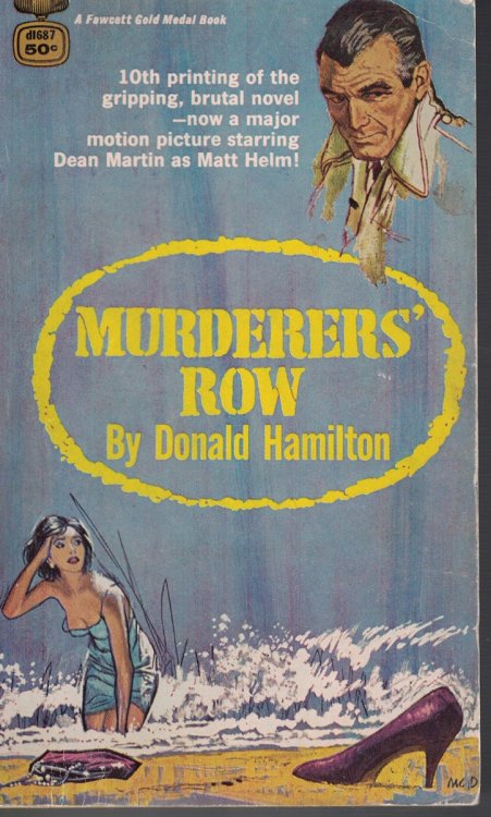 Murderers' Row Fawcett Gold Medal Book #d1687