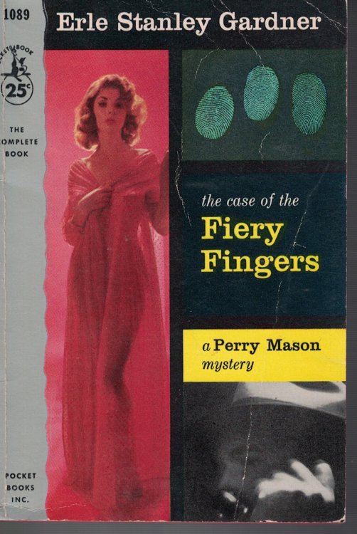 Case of the Fiery Fingers Pocket Book #1089