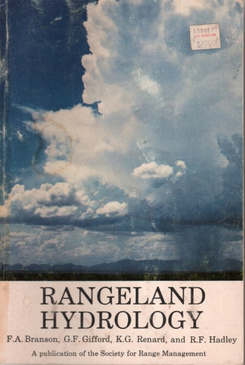 Rangeland Hydrology