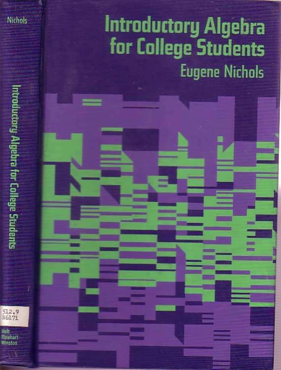 Introductory Algebra For College Students