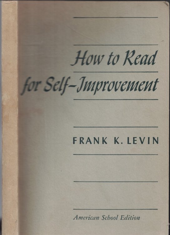 How To Read For Self Improvement
