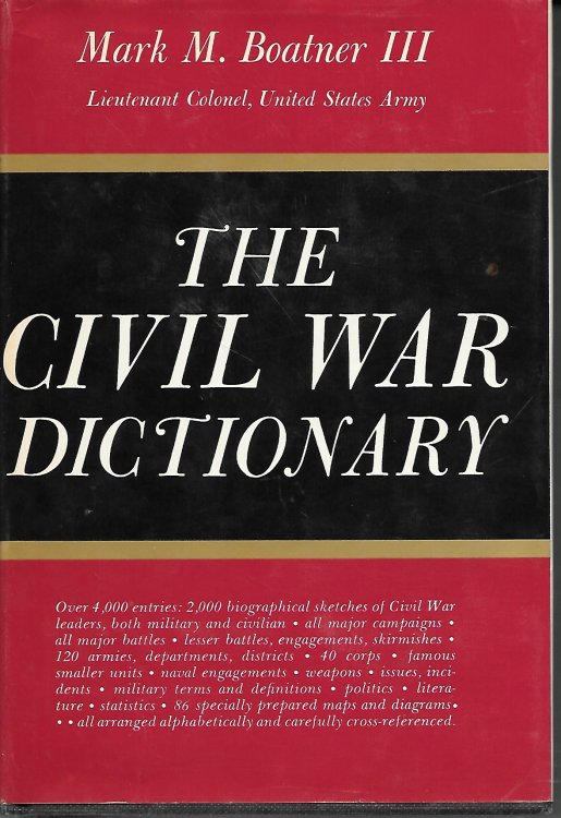 The Civil War Dictionary
